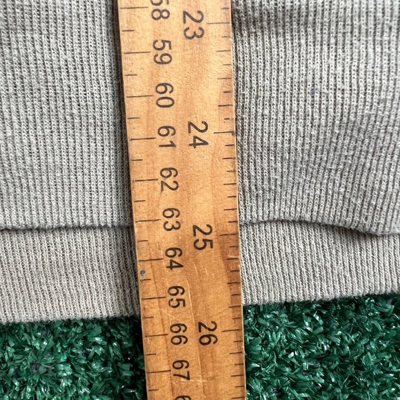 Vintage Jerzees Crewneck Sweatshirt Mens XL Beige Brown USA 50/50 Blank 90s - Picture 5 of 9